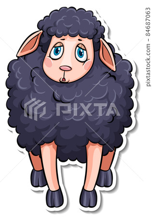 sheep farm clipart