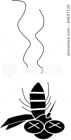 落蚊剪影 落蚊剪影 84687130