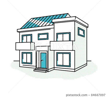 Newly built detached house 84687897