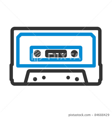 Audio Cassette Icon Audio Cassette Icon 84688429