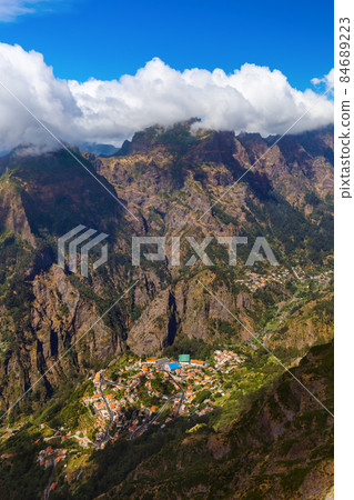 Mountains landscape - Madeira Portugal Mountains landscape - Madeira Portugal 84689223