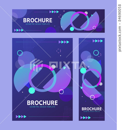 Geometry Illustration Brochure 06 Geometry Illustration Brochure 06 84690058