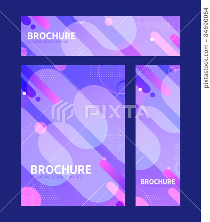 Geometry Illustration Brochure 03 Geometry Illustration Brochure 03 84690064