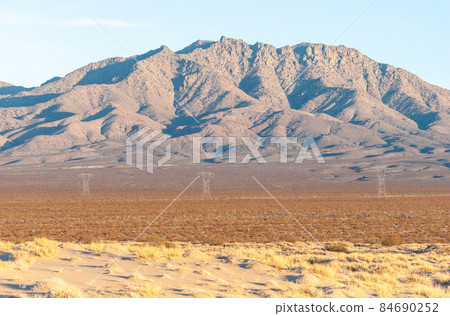 Landscape in Mojave Desert in California. Landscape in Mojave Desert in California. 84690252
