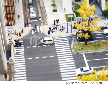 Osaka Shinsaibashi cityscape 84692003