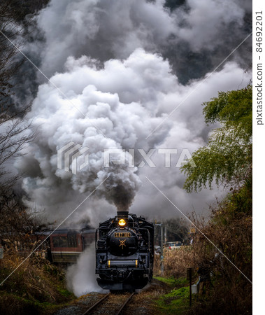 Banetsu Monogatari Christmas Train in Nishiaizu Town, Fukushima Prefecture 84692201