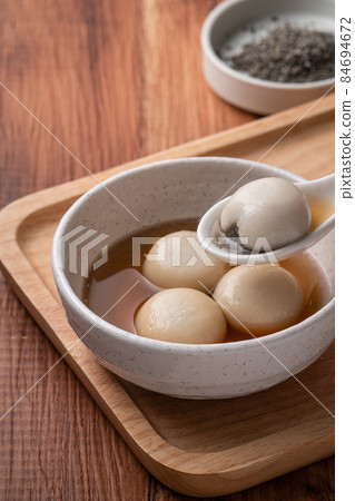 Tang Yuan Winter Solstice Lantern Festival White Tang yuan tangyuan タンユエン 団子 84694672