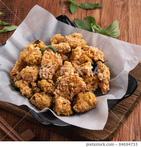 Salt Crispy Chicken Taiwanese Snacks Food Taiwanese popcorn chicken Taiwanese style Tangyangげ 84694733