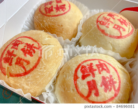 上海的中秋特產,肉月餅 上海的中秋特產,肉月餅 84696081