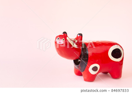 Akabeko, a local toy, escapes from the plague Akabeko, a local toy, escapes from the plague 84697833