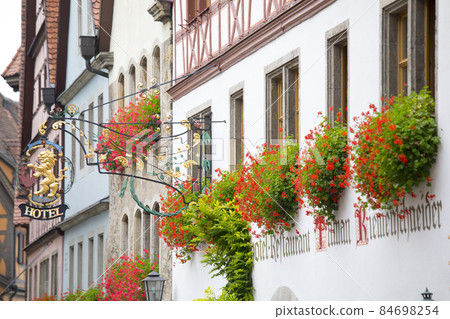 Germany, Rothenburg, fairy tale town, windowsill, ドイツ, ローテンブルク, おとぎ话の町, 窓辺, Germany, Germany, Rothenburg, fairy tale town, windowsill, ドイツ, ローテンブルク, おとぎ话の町, 窓辺, Germany, 84698254