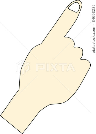 Simple index finger material Simple index finger material 84698283