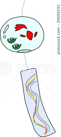 Cute goldfish wind chime Cute goldfish wind chime 84698291