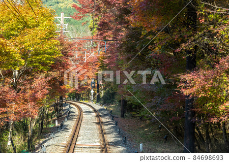 秋季貴船神社及周邊景色 秋季貴船神社及周邊景色 84698693