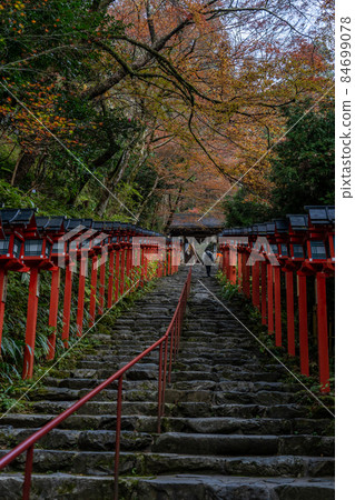 Autumn Kibune Shrine and surrounding scenery Autumn Kibune Shrine and surrounding scenery 84699078