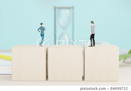 Image of office workers who can be used for blogs and homepages Image of office workers who can be used for blogs and homepages 84699722