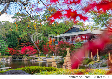 秋天的德川園<愛知縣名古屋市> 秋天的德川園<愛知縣名古屋市> 84699805