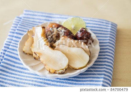 Jerusalem artichoke pickled in miso 84700479