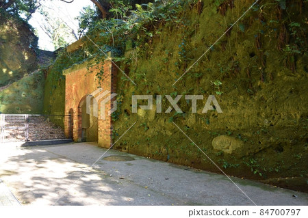 Sunny winter Sarushima Kanagawa 84700797