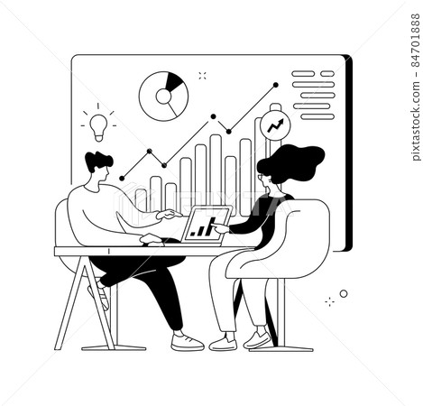 Consulting abstract concept vector illustration. Consulting abstract concept vector illustration. 84701888