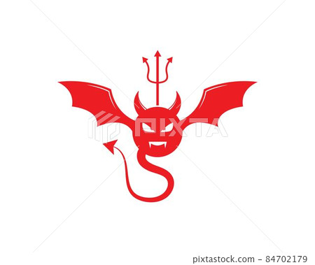 Devil logo vector 84702179