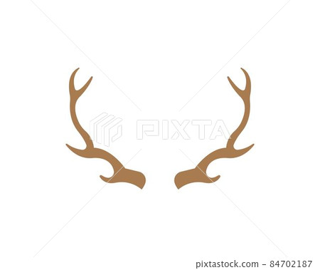 devil horn,animal horn logo icon vector 84702187