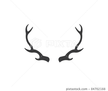 devil horn,animal horn logo icon vector devil horn,animal horn logo icon vector 84702188