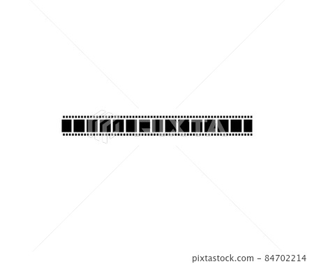 filmstrip Logo Template vector illustration 84702214