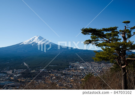 富士山從蜱蟲 84703102