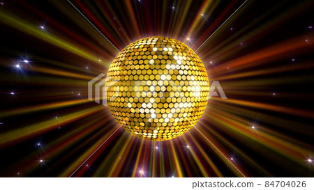 Mirror Ball Disco Club Dance Glitter 3D Illustration Background Back Mirror Ball Disco Club Dance Glitter 3D Illustration Background Back 84704026