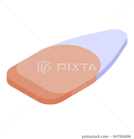 Nail icon, isometric style 84704806