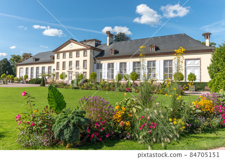 Pavillon de l'Orangerie in Strasbourg. France Pavillon de l'Orangerie in Strasbourg. France 84705151