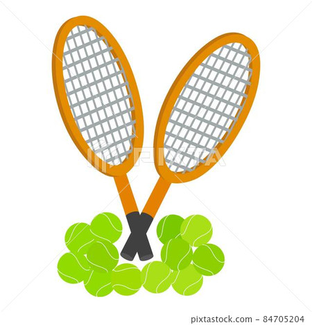 Sport inventory icon, isometric style 84705204