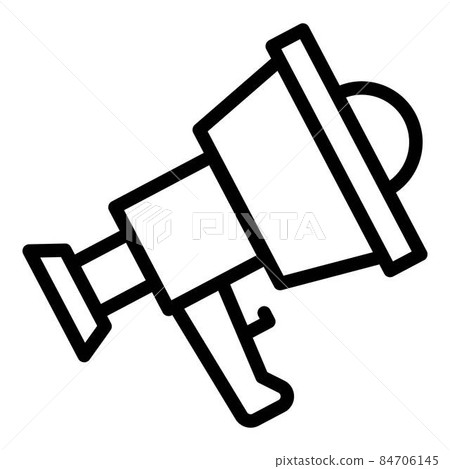 Lifecycle megaphone icon, outline style Lifecycle megaphone icon, outline style 84706145