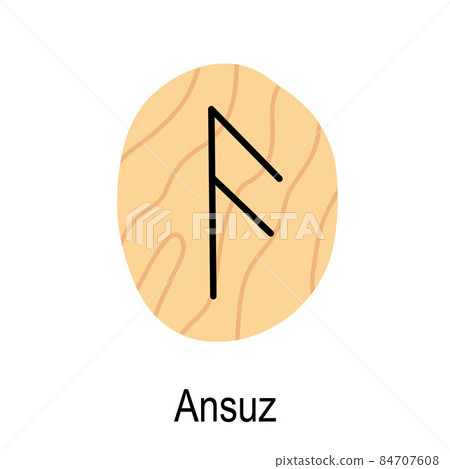 Old rune, ancient Scandinavian alphabet vector illustration, hand drawn typography, occult letters, mystical signs, esoteric concept Old rune, ancient Scandinavian alphabet vector illustration, hand drawn typography, occult letters, mystical signs, esoteric concept 84707608