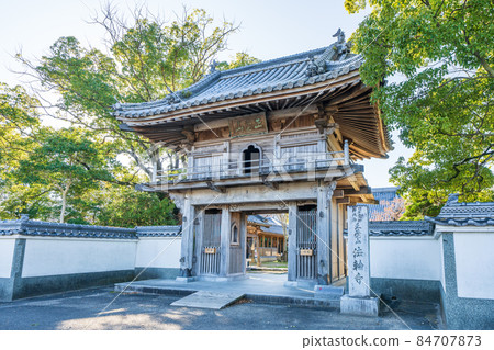 [No. 9 Fudasho] Horinji Temple Niomon [Shikoku 88 places] 84707873