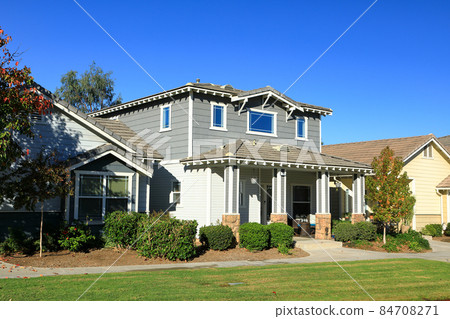 Near Los Angeles, California (newly built residential area for the millennium generation) Near Los Angeles, California (newly built residential area for the millennium generation) 84708271