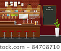 Empty restaurant concept. 84708710