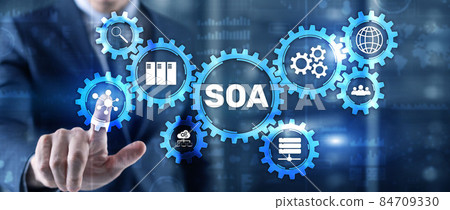 SOA. Service Oriented Architecture under principle of service encapsulation 84709330