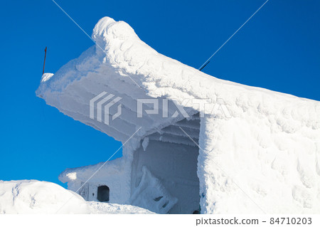Hibiny mountains snow ski season in Kirovsk Hibiny mountains snow ski season in Kirovsk 84710203