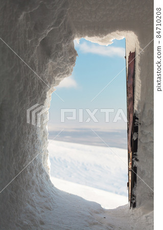 Hibiny mountains snow ski season in Kirovsk Hibiny mountains snow ski season in Kirovsk 84710208