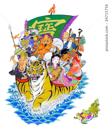 第一天出發的寶船七福神 84715756