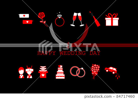 Noshi Knotting Wedding Gift Icon 84717460