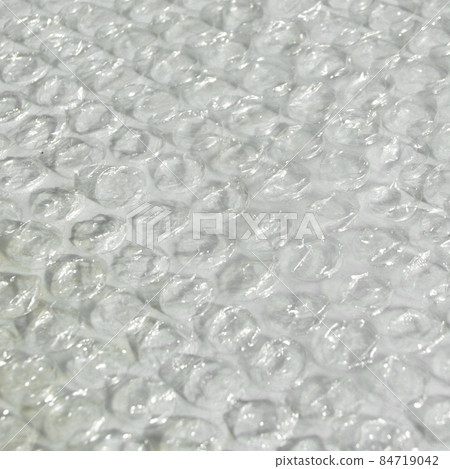 Plastic air bubble protection foil wrap texture background 84719042