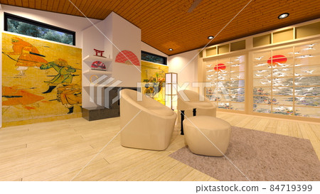 Japanese Modern Room 84719399