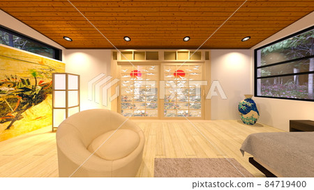 Japanese Modern Room 84719400