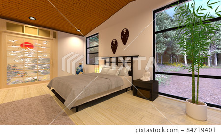 Japanese Modern Room Japanese Modern Room 84719401