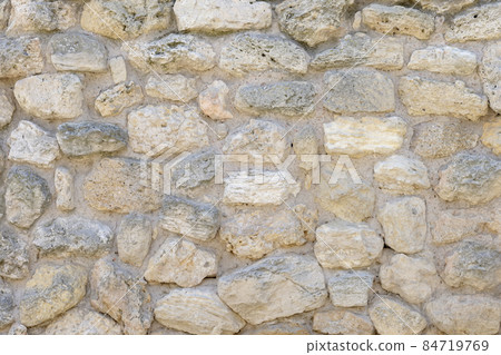 Old stone brick wall. Stone wall as background or texture 84719769
