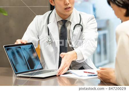 Examination room Doctor Patient Photographing cooperation: WEEK Shibadaimon (Sun Frontier Fudousan) 84720029