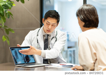 Examination room Doctor Patient Photographing cooperation: WEEK Shibadaimon (Sun Frontier Fudousan) 84720031